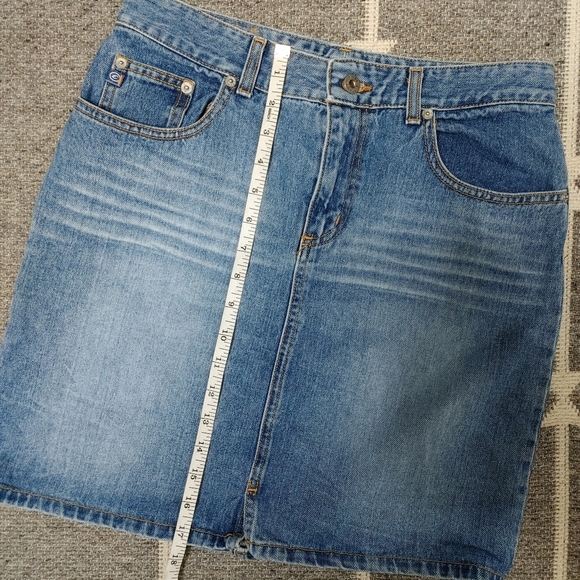 VINTAGE Agolde jean skirt size 29 - Picture 14 of 14